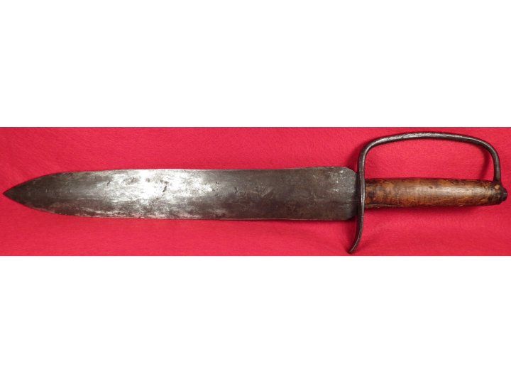 Confederate “D” Guard Bowie Knife with Scabbard